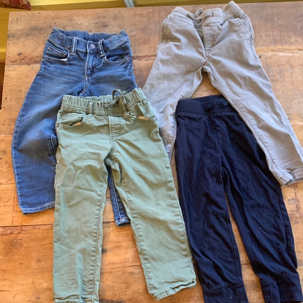 Lot of 4 Gap pants Size 4T